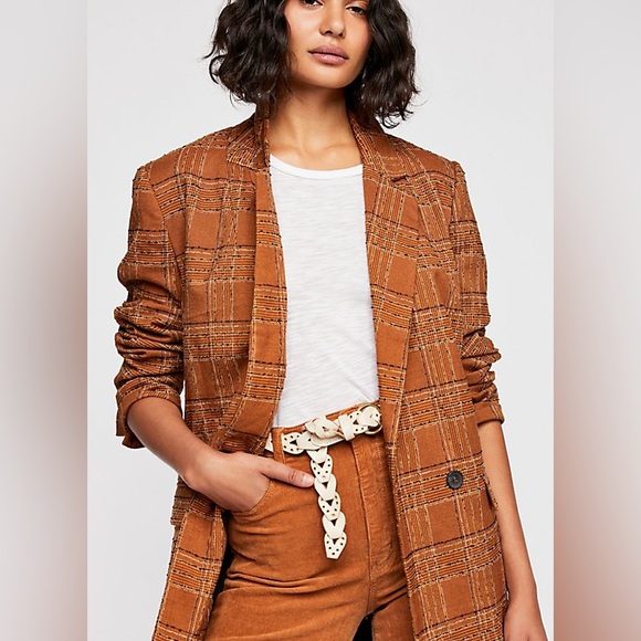 Free People Jackets & Blazers - Free People Sporty Uptown Girl Blazer